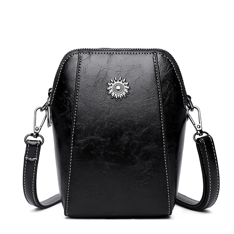 Mini Crossbody Bag in Soft Leather