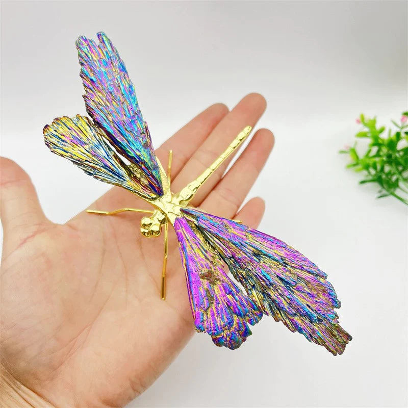 AURA TOURMALINE KYANITE DRAGONFLY