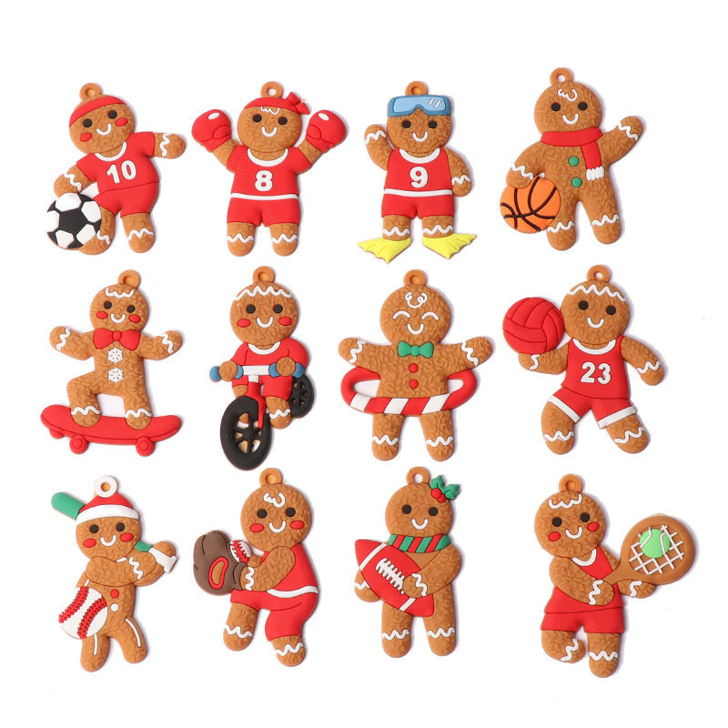 Gingerbread Man Christmas Tree Ornament