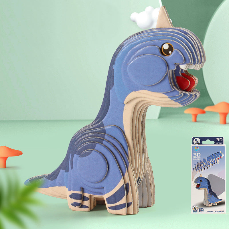 3D Paper Stereo Puzzle