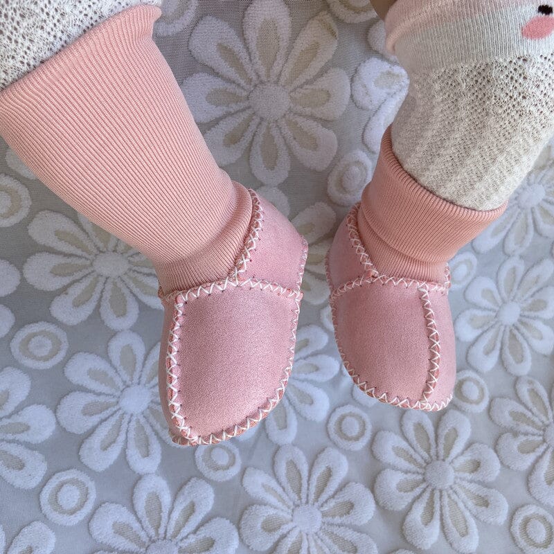 Warm Fur Baby Sock Shoes