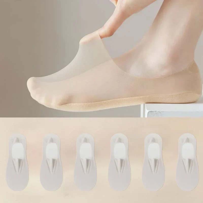 Invisible Ice Silk Breathable Socks